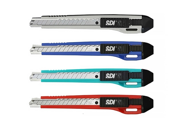 SDI No.0404 Small Plastic Handle Utility Knife 9mm Blade